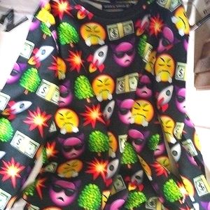 Garcons emoji crew neck XL